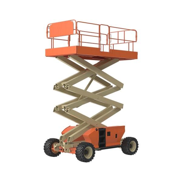 regular inspections, lubrication of moving parts, and battery maintenance are essential for keeping scissor lifts in optimal condition